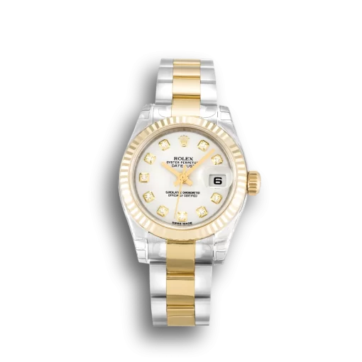 Rolex Datejust Lady White Diamond Dial 179173