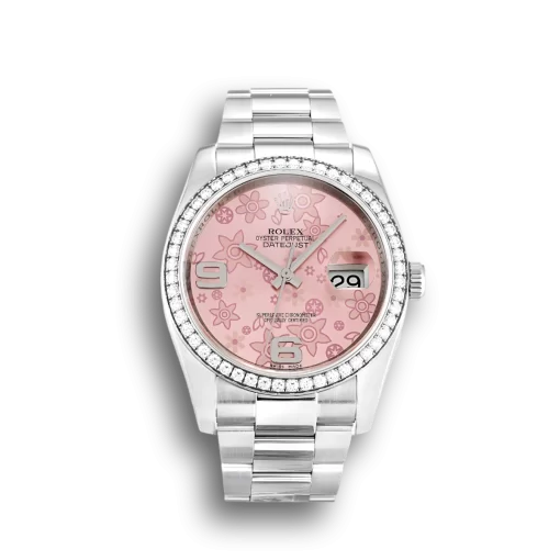 Rolex Datejust Pink Floral Dial 116244