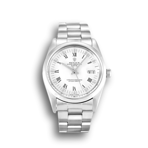 Rolex Oyster Perpetual Date 34mm White 15000