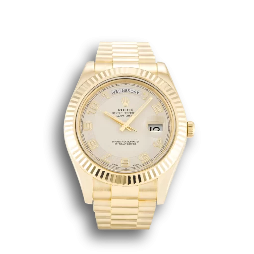 Rolex Day-Date II Ivory Dial 218238