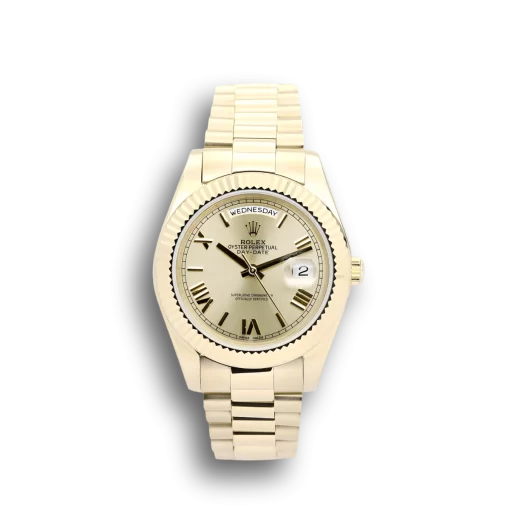 Rolex Day-Date II Gold Dial 218238