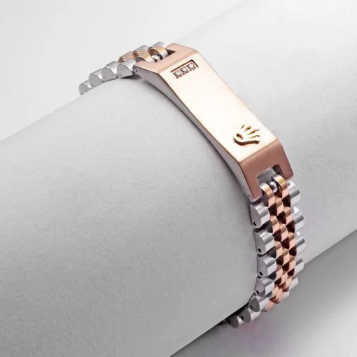 ROLEX BRACELET II – ROSE GOLD / SILVER