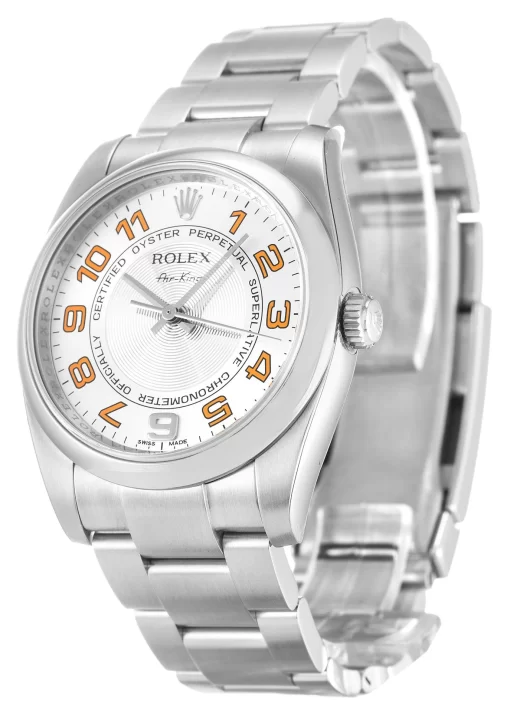 Rolex Air-King Silver Arabic 114200 - 图片 2