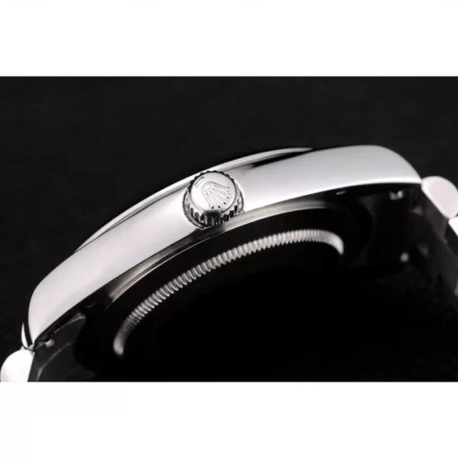 Swiss Rolex DateJust Polished Stainless Steel Bezel Grey Dial 42000 - 图片 9