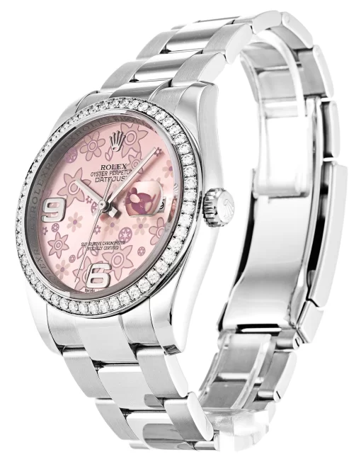 Rolex Datejust Pink Floral Dial 116244 - 图片 2