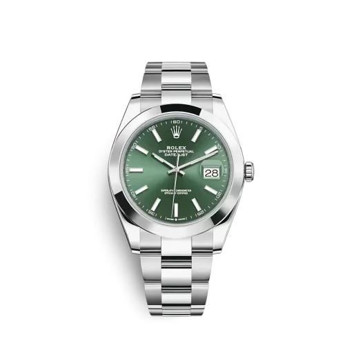 Rolex Datejust 126300 41mm Mint green (Oyster)