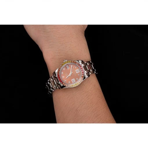 Rolex Datejust Pearlmaster 39 Cognac Dial Stainless Steel Case And Bracelet - 图片 10