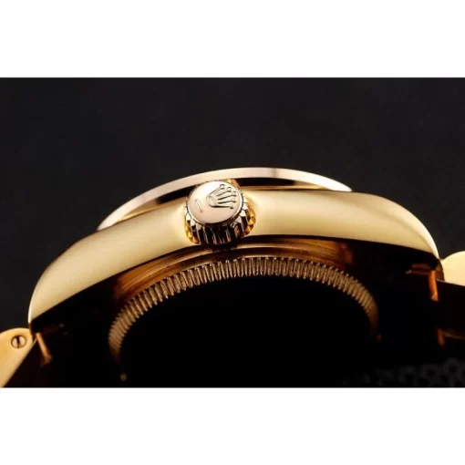 Swiss Rolex DayJust Diamond Pave Dial Gold Diamond Bracelet 1453955 - 图片 9