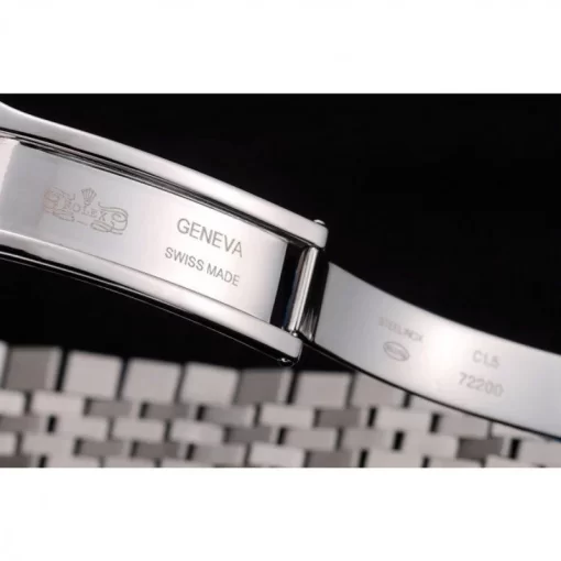 Rolex DayDate Diamond Plated Stainless Steel Bracelet Diamond Plated Dial 41985 - 图片 7