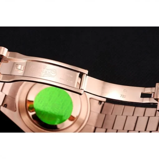 Swiss Rolex Day-Date 40 Rose Gold Etched Dial Rose Gold Case And Bracelet - 图片 7