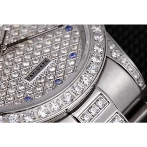 Swiss Rolex Day-Date Diamonds-SRL182 621612 - 图片 10