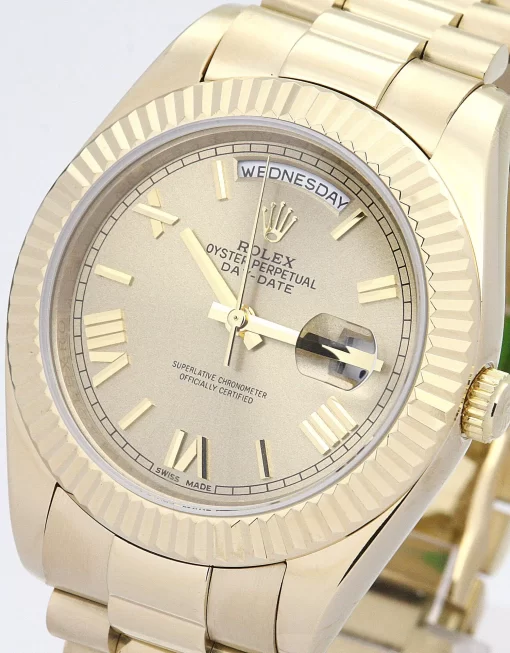 Rolex Day-Date II Gold Dial 218238 - 图片 3