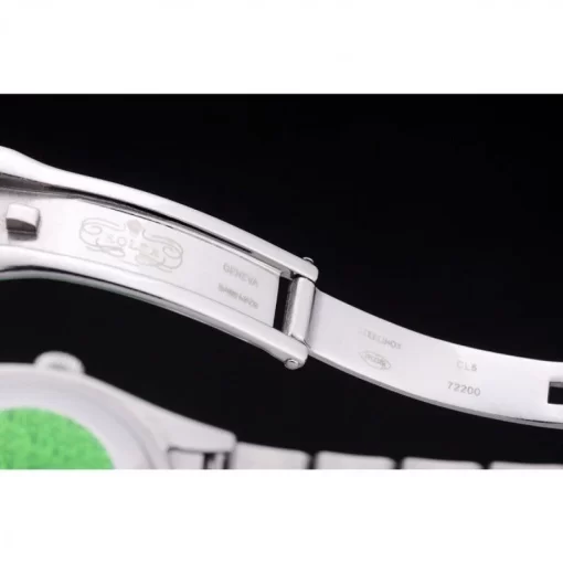 Rolex Day-Date Polished Silver Bezel White Dial 7470 - 图片 7