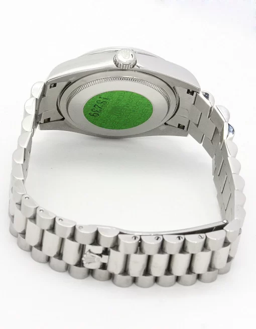 Rolex Day-Date Green and Silver Dial 118346 - 图片 3