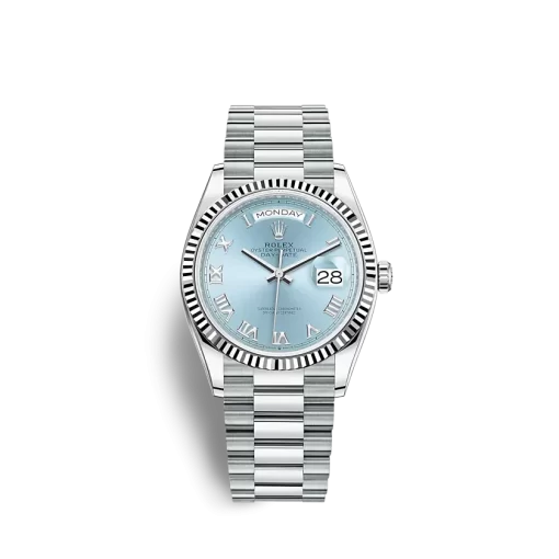 Rolex Day-Date 128236 36mm Ice blue