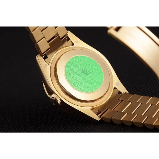 Swiss Rolex Day-Date Diamonds Yellow Gold-SRL184 621614 - 图片 7