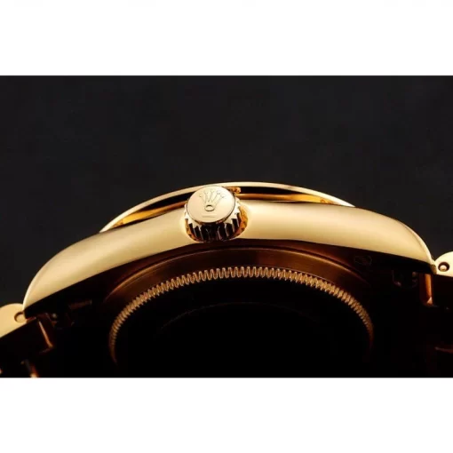 Swiss Rolex Day-Date Diamond Pave Dial Gold Diamond Bracelet 1453956 - 图片 8