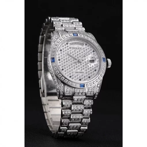 Swiss Rolex Day-Date Diamonds-SRL183 621613 - 图片 2