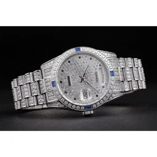 Swiss Rolex Day-Date Diamonds-SRL183 621613 - 图片 4