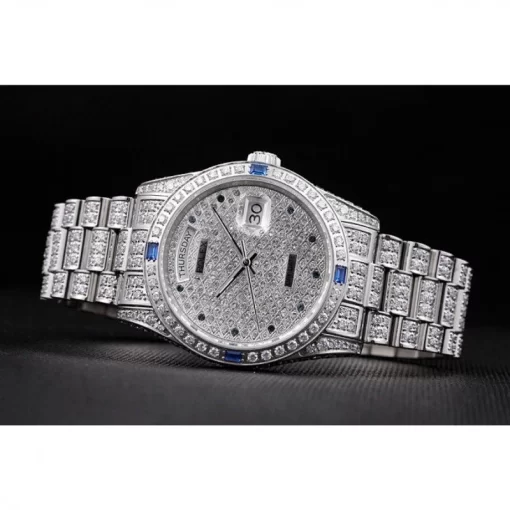 Swiss Rolex Day-Date Diamonds-SRL183 621613 - 图片 5
