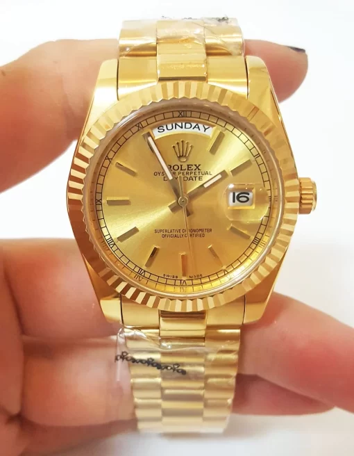 Rolex Day-Date Champagne 1803 - 图片 4