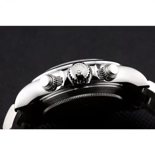 Swiss Rolex Daytona Stainless Steel Bracelet Black Dial 80296 - 图片 8