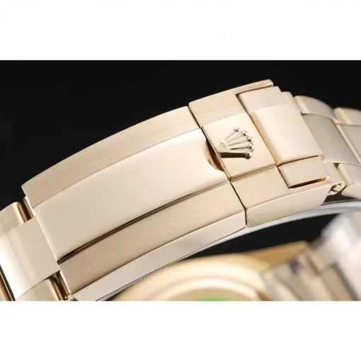 Rolex Cosmograph Daytona Brown Dial Diamond Numerals Gold Case And Bracelet 1454245 - 图片 6