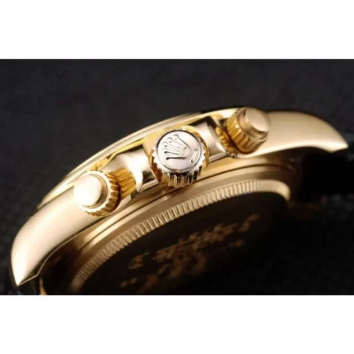 Rolex Daytona Lady Gold Case Crystal Studded Bezel Crystal Studded Dial 98238 - 图片 7