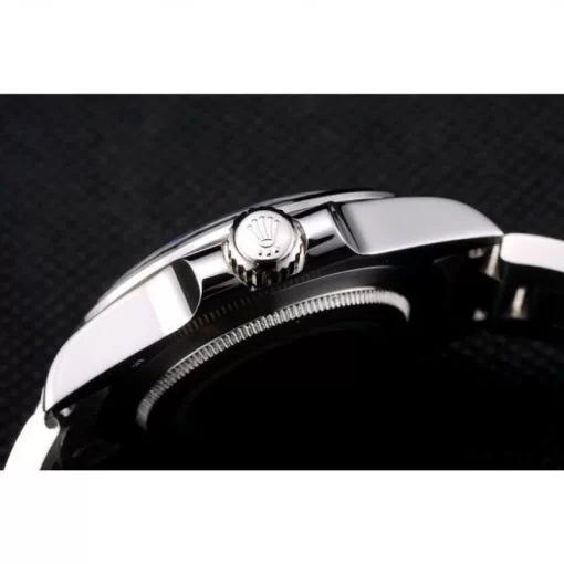 Rolex Swiss Explorer Stainless Steel Bezel Black Dial Watch - 图片 9