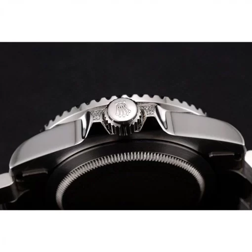 Swiss Rolex GMT Master II Black Dial Stone Set Bezel Stainless Steel Case And Bracelet 1453747 - 图片 6
