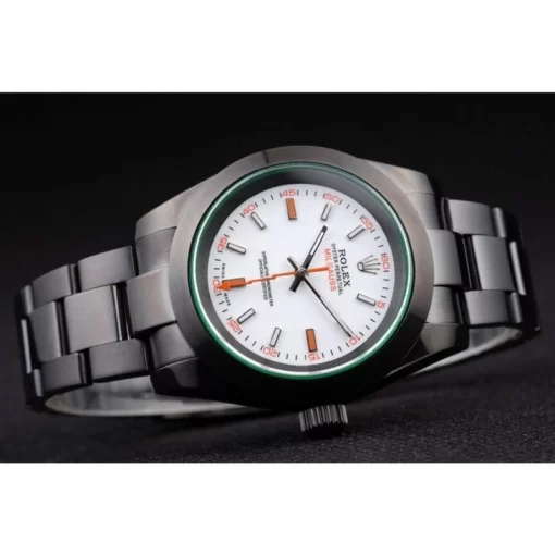 Rolex Milgauss Pro-Hunter Tinted Green Saphire White Dial PR116610 - 图片 4