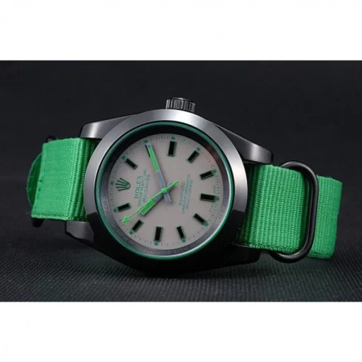 Rolex Milgauss Bamford Green Nylon Strap 622004 - 图片 5