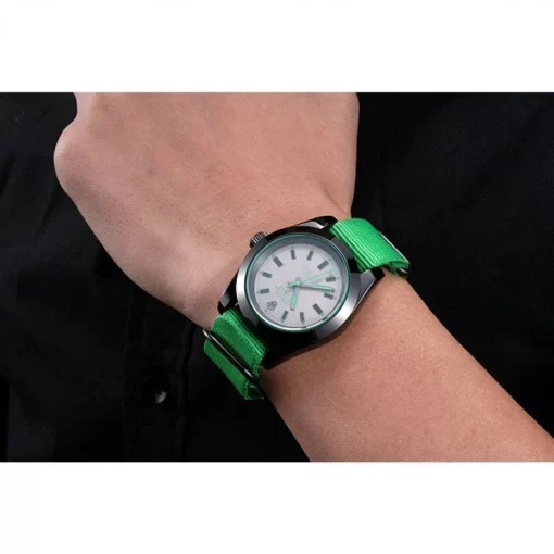 Rolex Milgauss Bamford Green Nylon Strap 622004 - 图片 11