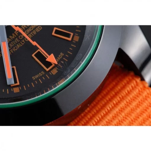 Rolex Milgauss Bamford Orange Nylon Strap 622003 - 图片 6