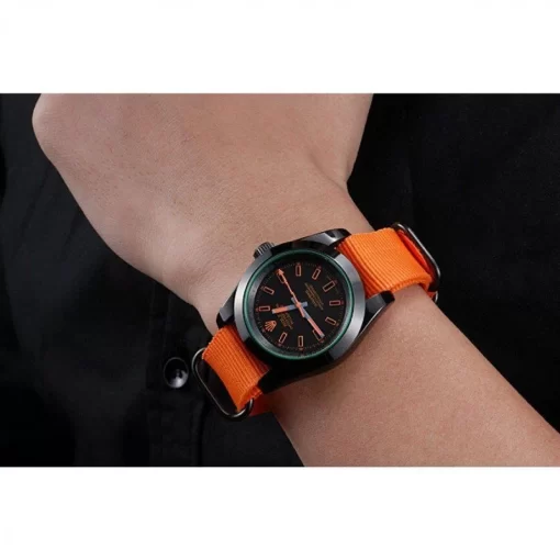 Rolex Milgauss Bamford Orange Nylon Strap 622003 - 图片 11