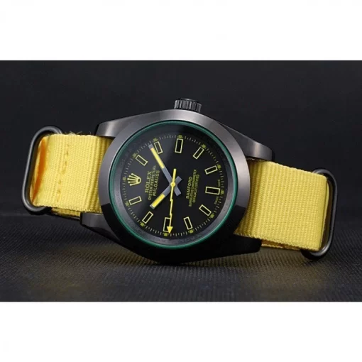 Rolex Milgauss Bamford Yellow Nylon Strap 621999 - 图片 5