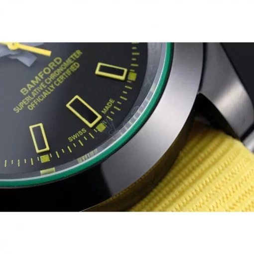 Rolex Milgauss Bamford Yellow Nylon Strap 621999 - 图片 7