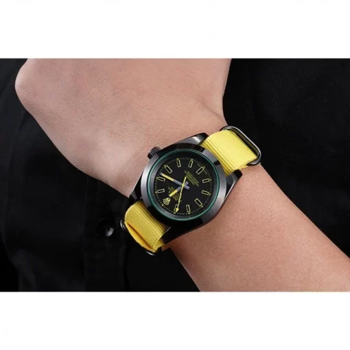 Rolex Milgauss Bamford Yellow Nylon Strap 621999 - 图片 12