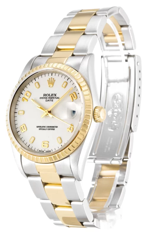 Rolex Oyster Perpetual Date 34mm White 15223 - 图片 2