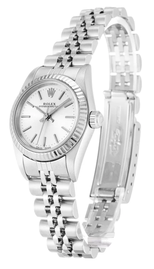 Rolex Lady Oyster Perpetual 26mm Silver 76094 - 图片 2