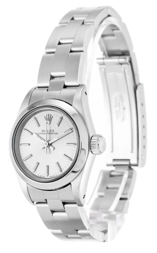 Rolex Lady Oyster Perpetual 26mm Silver 67180 - 图片 2