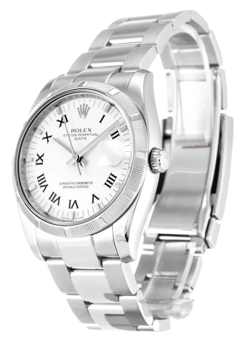 Rolex Oyster Perpetual Date 34mm White 115210 - 图片 2