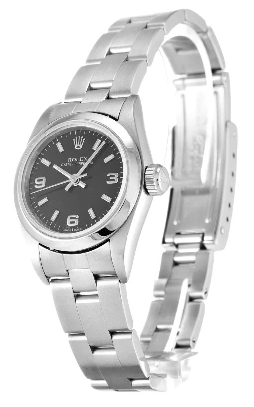 Rolex Lady Oyster Perpetual 26mm Black 67180 - 图片 2
