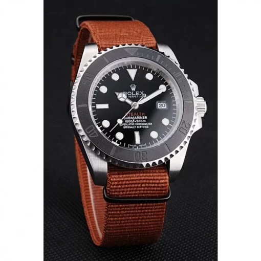 Rolex Submariner STEALTH MK III Brown Fabric Band rl425 621387 - 图片 3
