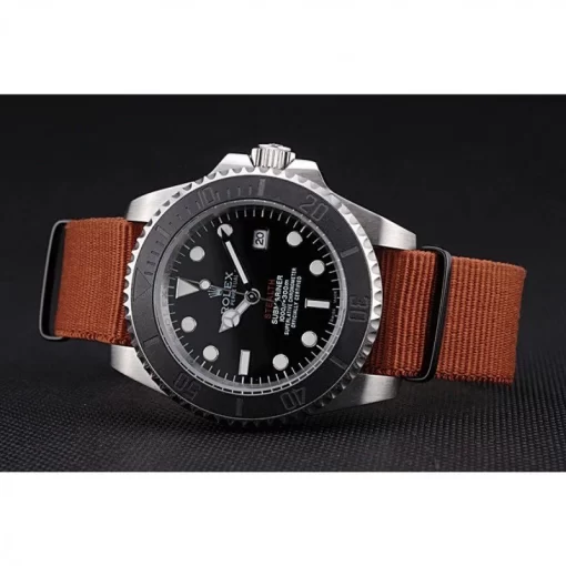 Rolex Submariner STEALTH MK III Brown Fabric Band rl425 621387 - 图片 4