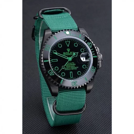 Rolex Stealth Submariner Green Nylon Strap 622009 - 图片 3