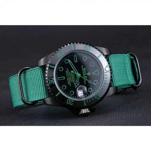 Rolex Stealth Submariner Green Nylon Strap 622009 - 图片 4