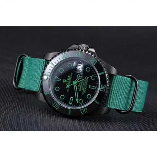 Rolex Stealth Submariner Green Nylon Strap 622009 - 图片 5