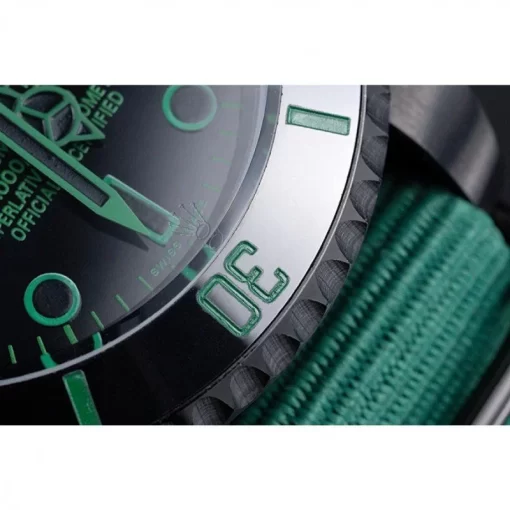 Rolex Stealth Submariner Green Nylon Strap 622009 - 图片 10