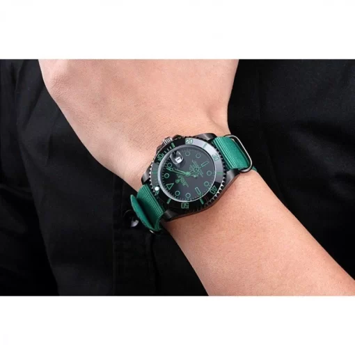 Rolex Stealth Submariner Green Nylon Strap 622009 - 图片 11